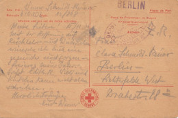 1946: Kriegsgefangenen Post -Rotes Kreuz Genf Nach Berlin-Zensur - Covers & Documents