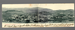 Doppel-Ansichtskarte Plevlja In Der Türkei, 1901, Feldpost Expeditionskorps - Deutsche Post In Der Türkei
