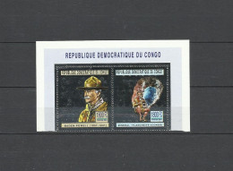 DR CONGO 2004 MINERALS GOLD FOIL - Sonstige & Ohne Zuordnung