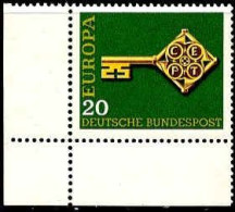 RFA Poste N** Yv: 423/424 Europa Cept Clés Coin De Feuille - Unused Stamps