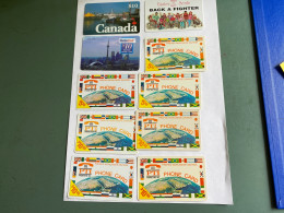 - 15 - Canada 10 Different Phonecards - Canada