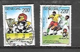 TIMBRE OBLITERE DU SENEGAL  DE  1992 N° MICHEL 1176/77 - Sénégal (1960-...)