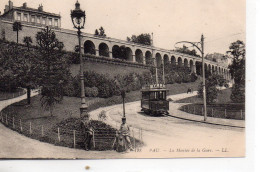 Pau Animée Montée De La Gare Tramway Pub BYRRH - Pau