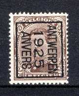PRE108B-II MNH** 1925 - ANTWERPEN 1925 ANVERS  - Typos 1922-26 (Albert I)