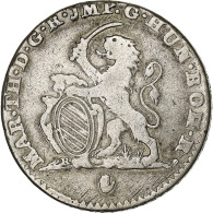 Pays-Bas Autrichiens, Maria Theresa, 2 Escalins, 1753, Anvers, Argent, TB+ - …-1795 : Oude Periode