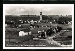 AK Vöcklamarkt, Ortsansicht Vom Kalvarienberg  - Autres & Non Classés