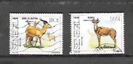 TIMBRE OBLITERE DU SENEGAL  DE  1991 N° MICHEL 1129/30 - Senegal (1960-...)