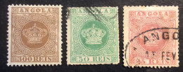 Portugal Angola Couronne 12 1/2  Lot De 3 - Angola