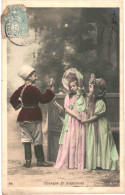 CPA Carte Postale France Cosaque Et Directoire Avec Deux Fillettes Et Un Garçonnet   VM82246 - Szenen & Landschaften