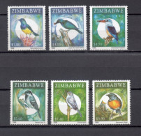 ZIMBABWE    N° 398A à 398F   NEUFS SANS CHARNIERE   COTE 15.00€   OISEAUX ANIMAUX FAUNE - Zimbabwe (1980-...)