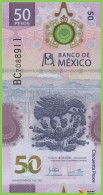 Voyo MEXICO 50 Pesos 2022 P133 B714c BC UNC Polymer - Mexico