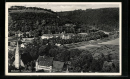 AK Pappenheim, Teilansicht Mit Heilstätte Und Kirche  - Pappenheim