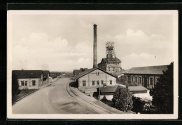 AK Kochendorf, Steinsalzwerk, Schacht König Wilhelm II, Gesamtansicht, Salzbergwerk  - Bergbau