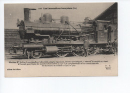 Cpa - Les Locomotives Françaises Machine N° 30.310  -  A VOIR - Trains