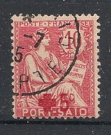 PORT-SAID - 1915 - N°YT. 35 - Croix-Rouge - Oblitéré / Used - Gebruikt