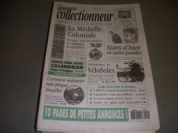 LVC VIE Du COLLECTIONNEUR 046 21.10.1993 VELOSOLEX DES A COUDRE MEDAILLE COLO  - Collectors