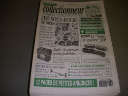 LVC VIE Du COLLECTIONNEUR 039 03.06.1993 SOUS BOCKS BIERE TRAIN JEP RADIOS  - Collectors