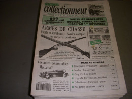 LVC VIE Du COLLECTIONNEUR 022 17.09.1992 ARME CHASSE SUZETTE MECCANO OPERCULE  - Collectors