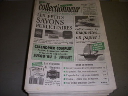 LVC VIE Du COLLECTIONNEUR 017 04.06.1992 SAVONS PUBLICITAIRES MAQUETTE PAPIER  - Collectors