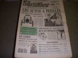 LVC VIE Du COLLECTIONNEUR 010 20.02.1992 AUTOS A PEDALES JEUX OLYMPIQUES  - Collectors