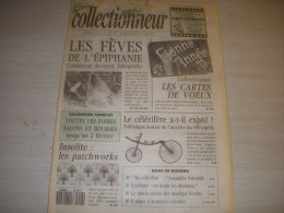LVC VIE Du COLLECTIONNEUR 007 02.01.1992 FEVES CARTES De VOEUX CELERIFERE  - Collectors