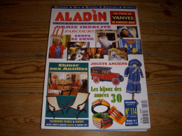 BROCANTE ALADIN 114 12.1997 BIJOUX ANNEES 30 PARIS INSOLITE SANTONS De PROVENCE - Verzamelaars