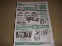 LVC VIE Du COLLECTIONNEUR 473 09.2003 DISQUE DIDACTIQUE ETIQUETTES LIQUEURS MUGS  - Collectors