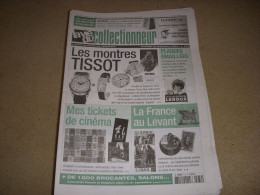 LVC VIE Du COLLECTIONNEUR 474 09.2003 MONTRE TISSOT TICKET CINE PLAQUE EMAILLEE  - Collectors