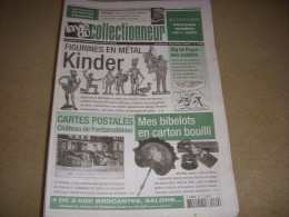LVC VIE Du COLLECTIONNEUR 469 07.2003 FIGURINE KINDER CP FONTAINEBLEAU ZIG PUCE  - Collectors