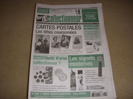 LVC VIE Du COLLECTIONNEUR 471 08.2003 CP ROIS COLLECTION EUROS SUCRETTES SIGNETS  - Collectors