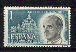 Spain 1963 - Concilio Vaticano II Ed 1540 - Ongebruikt