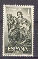 Spain 1963 - Navidad Ed 1535 (**) - Ongebruikt