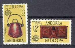 Andorra - 1976, Europa E=102-03 S=92-93 (**) - Ungebraucht