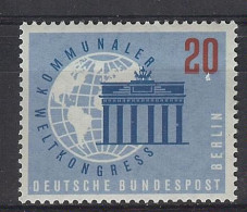 Berlín 1959. Congreso Municipal M=189 Y=168  (**) - Ongebruikt