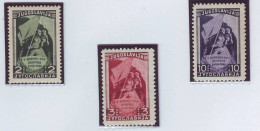 YUGOSLAVIA 542-544,unused,hinged - Non Classificati