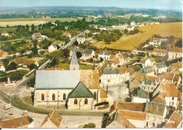 CONDE-sur-HUISNE (61) Vue Aérienne - Le Bourg - L'Eglise  CPSM  GF - Other & Unclassified