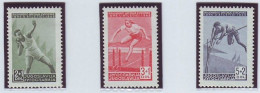 YUGOSLAVIA 557-559,unused,hinged - Atletismo