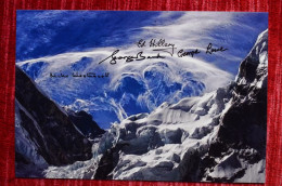 Signed Hillary Band Lowe Westmacott Everest Photo 20x30cm Himalaya  Mountaineering Escalade Alpinisme - Sportspeople