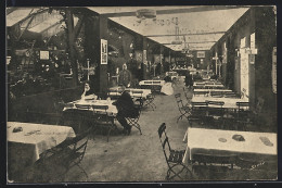 AK Krefeld, Ausstellung 1912, Die Elektrizität In Haus Und Hof, Gasthaus, Innenansicht  - Ausstellungen