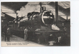 Cpa - Nouvelle Locomotive Pacific Pais Rouen -  A VOIR - Trains