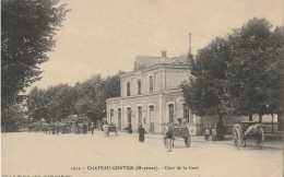 CHATEAU GONTIER  Cour De La Gare - Chateau Gontier