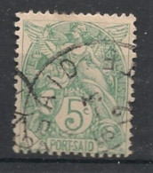 PORT-SAID - 1902-20 - N°YT. 24 - Type Blanc 5c Vert - Oblitéré / Used - Gebruikt