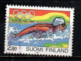 FINLANDIA - 1992 - OLIMPIADI DI BARCELLONA - USATO - Used Stamps