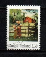 FINLANDIA - 1993 - CASA DI CAMPAGNA - ILLUSTRAZIONE DI MARTTA WENDELLIN - USATO - Used Stamps