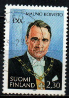 FINLANDIA - 1993 - MAUNO KOIVISTO - PRESIDENTE DELLA REPUBBLICA - USATO - Used Stamps