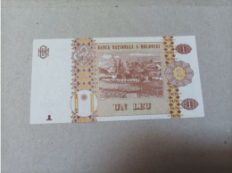 Billete Moldavia, 1 Leu, Año 2015, Serie A, UNC - Moldavië