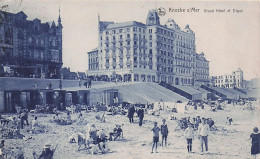 KNOKKE - KNOCKE Sur MER -    Grand Hotel Et Digue - Knokke