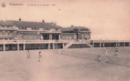 MIDDELKERKE -  Le Tennis Et Le Kursaal 1921 - Middelkerke