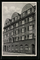 AK Schweinfurt A. M., Gasthof Zum Roten Ochsen, Bes. Georg Hammelsbacher, Manggasse  - Schweinfurt