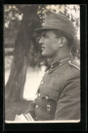 Foto-AK Ungarn, Ungarischer Soldat Der K. U. K.-Armee In Uniform  - Hungría
